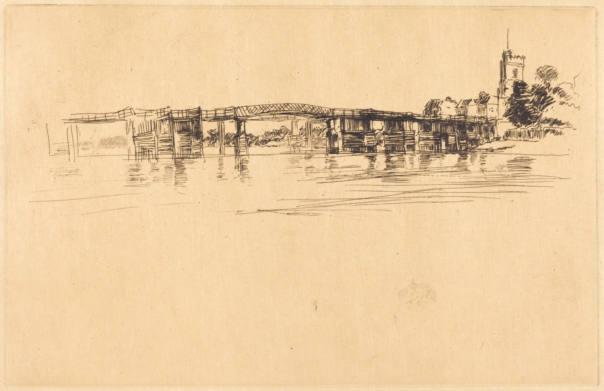 Little Putney No. 1, detail