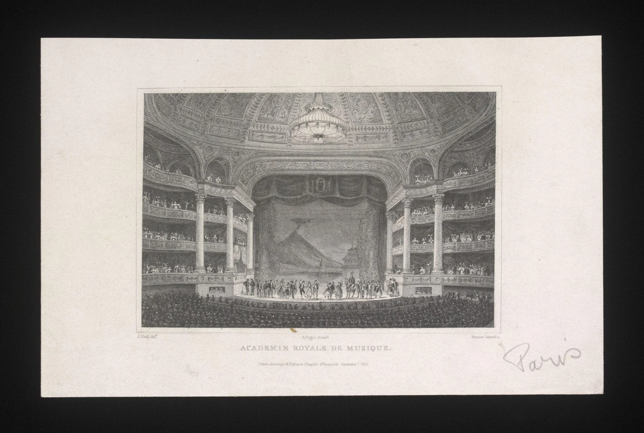 Academie Royale de Musique, detail