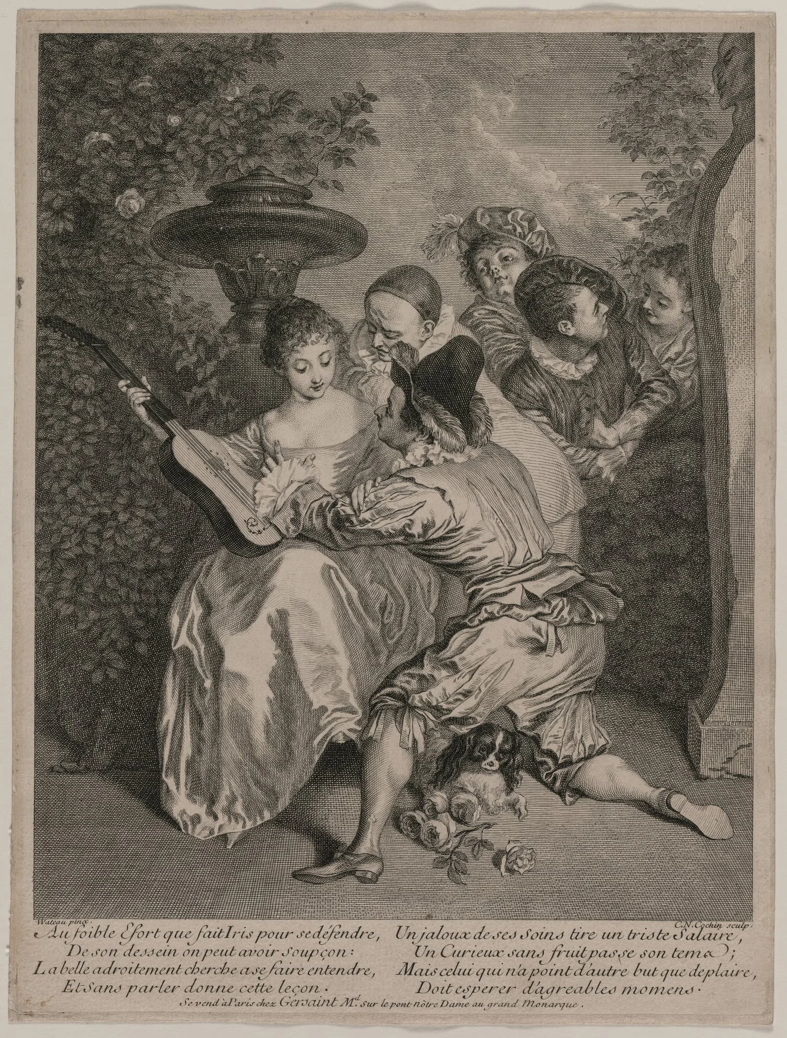 The Romancer, detail