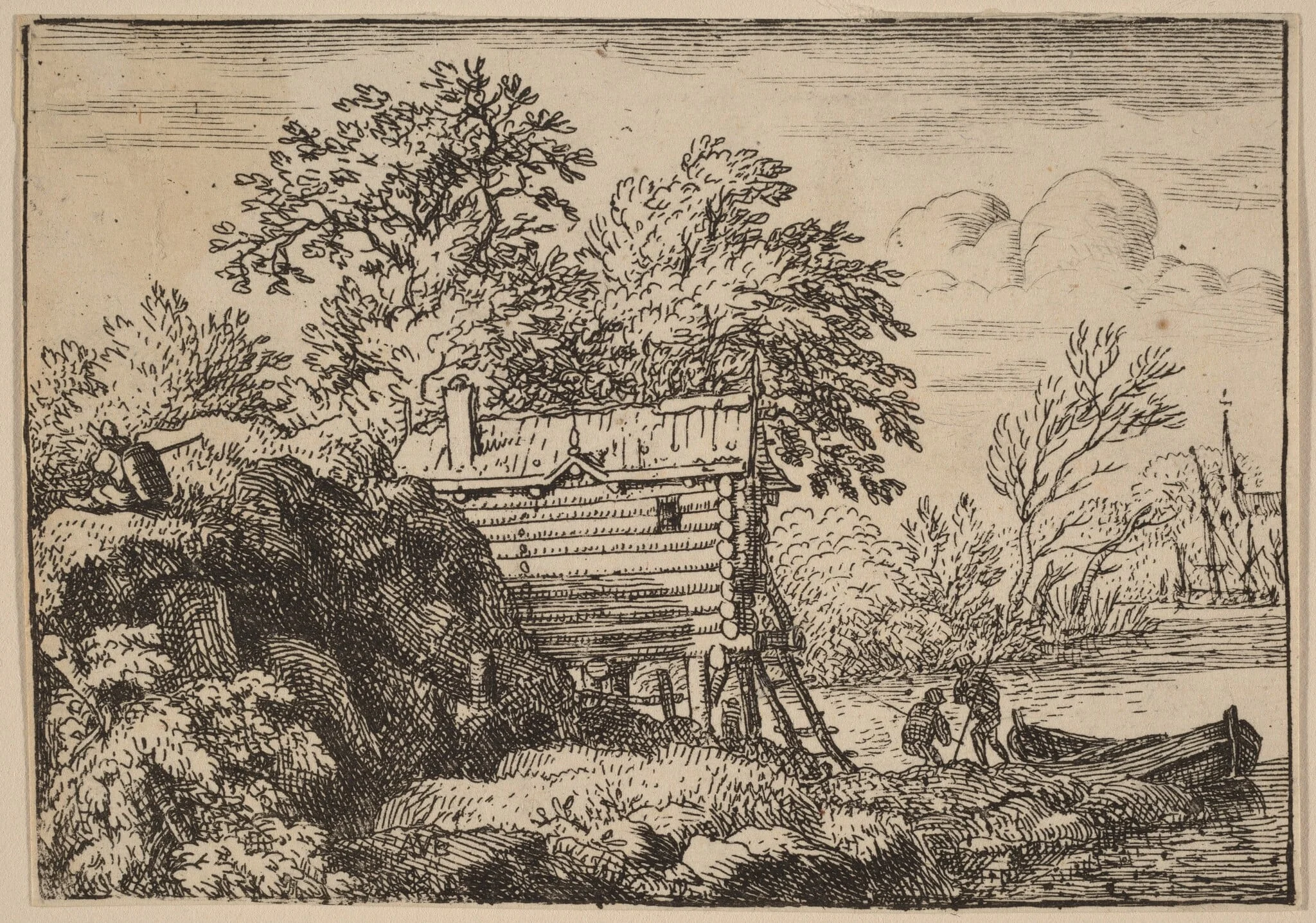 Fisherman's Hut, detail