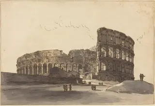 The Colosseum, by Victor Jean Nicolle, ink, 1790