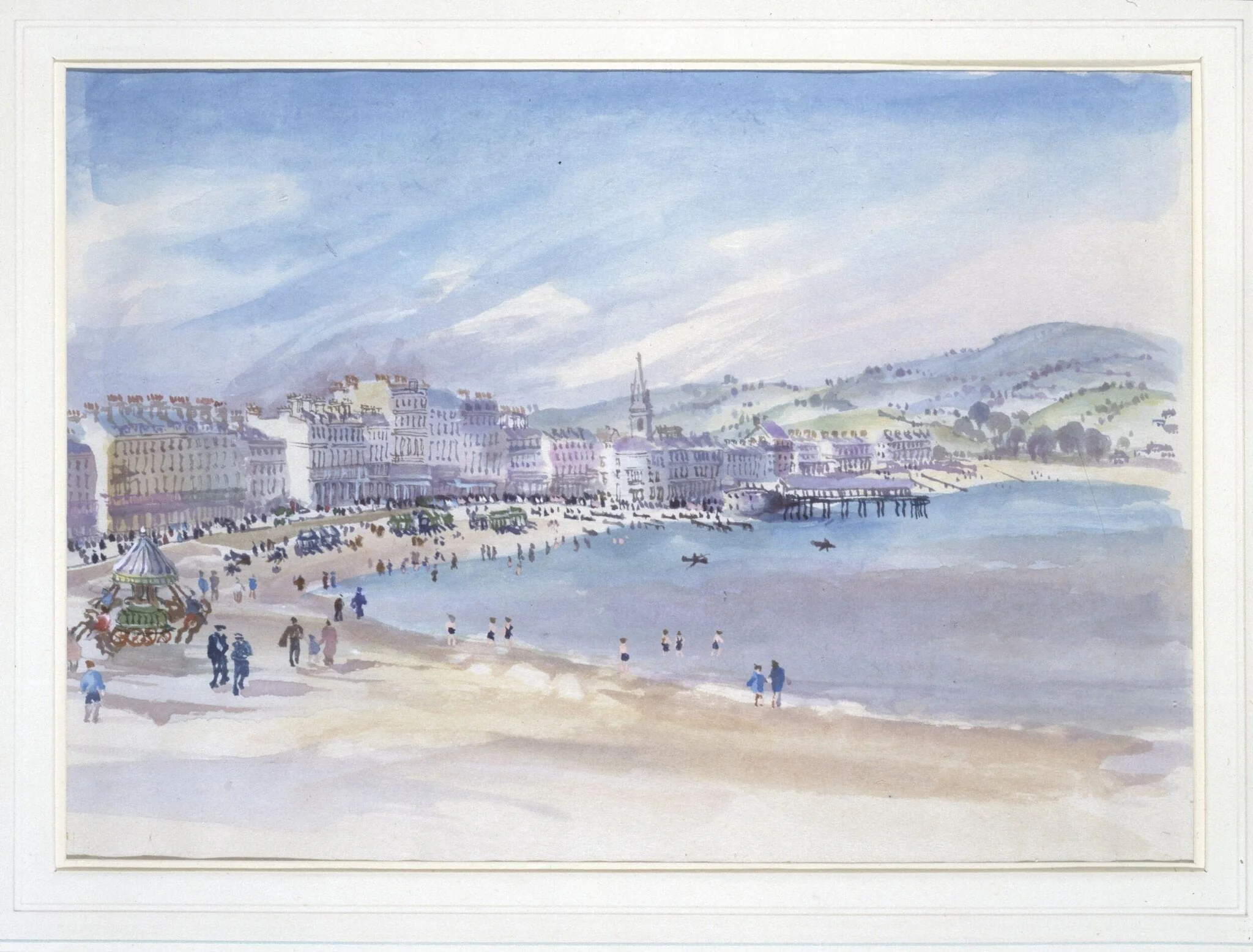 Weymouth Sands, detail