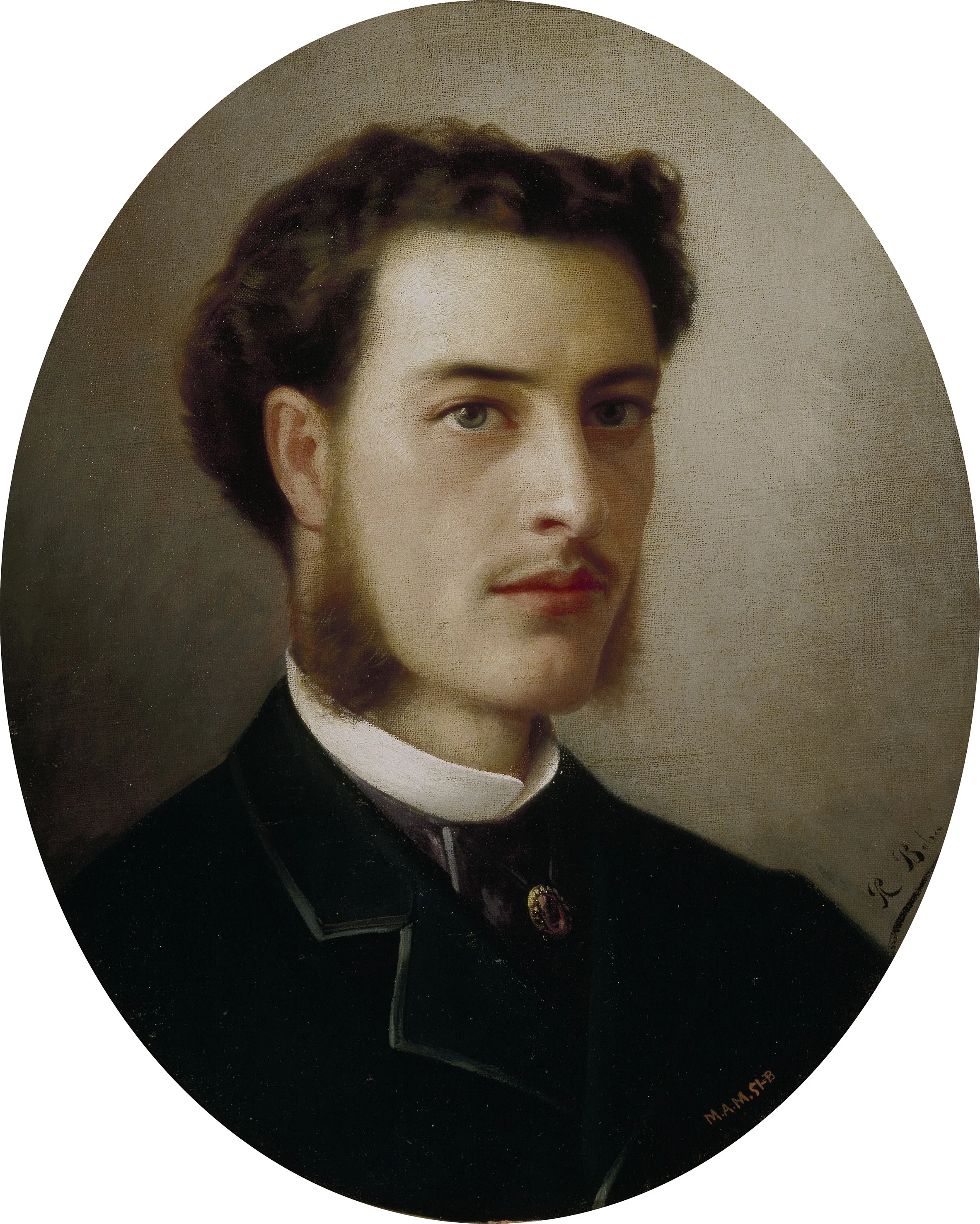 Self-portrait, detail