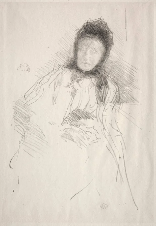 Lady Haden, detail