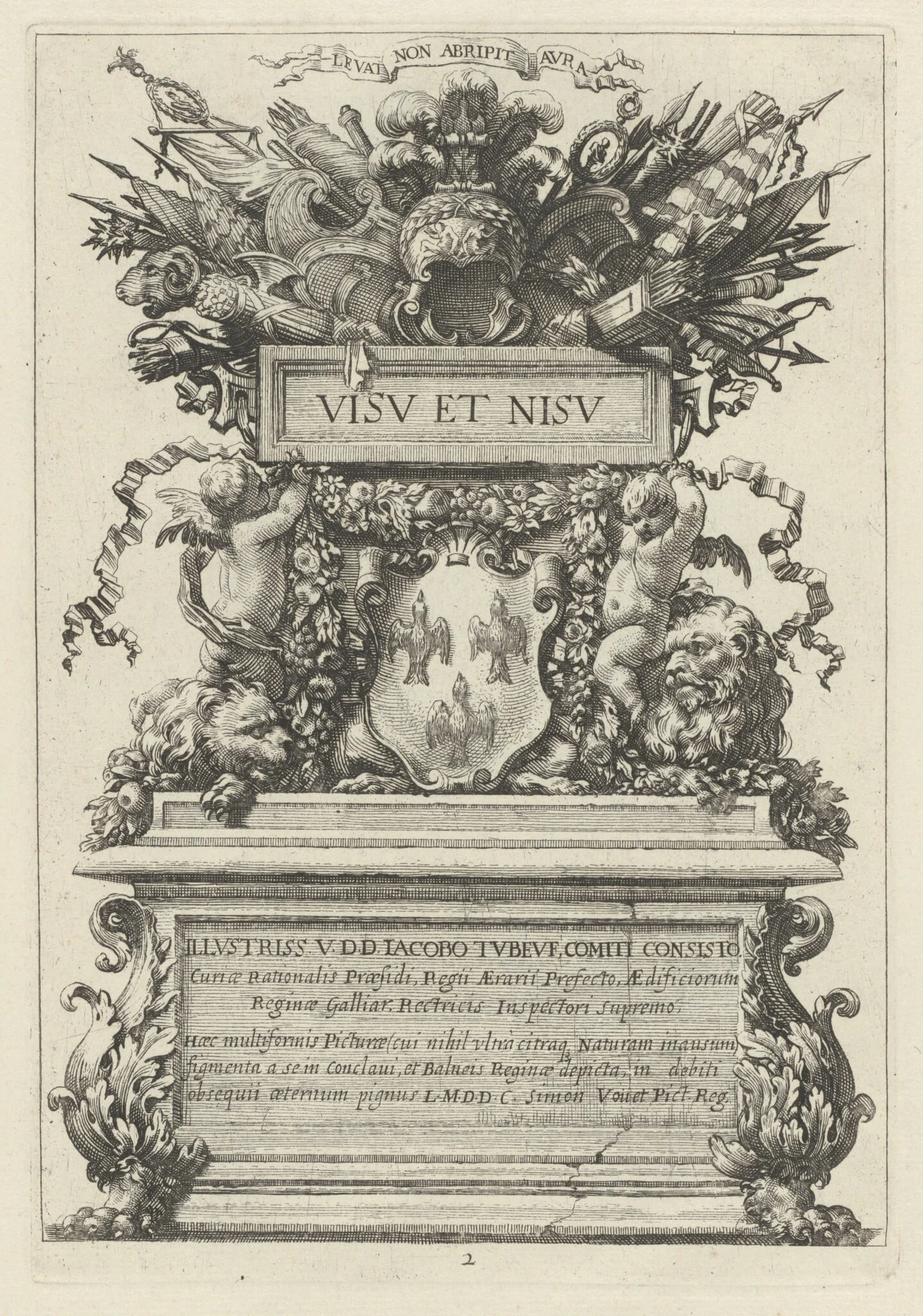 Frontispiece, detail