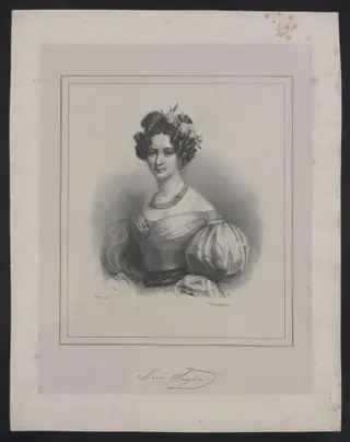 'Marie Taglioni', by Maxim Gauci, 1824