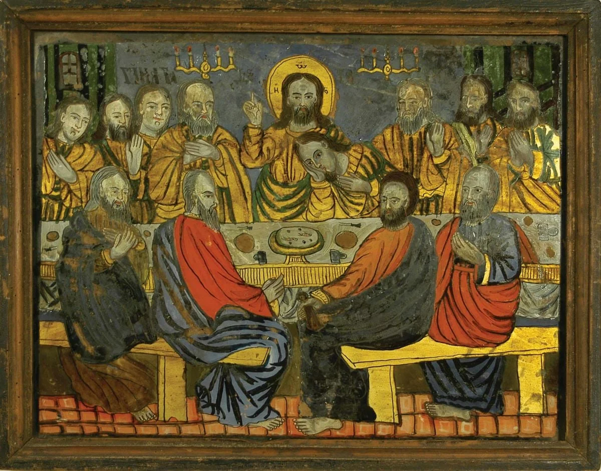 Cina cea de taină, detail