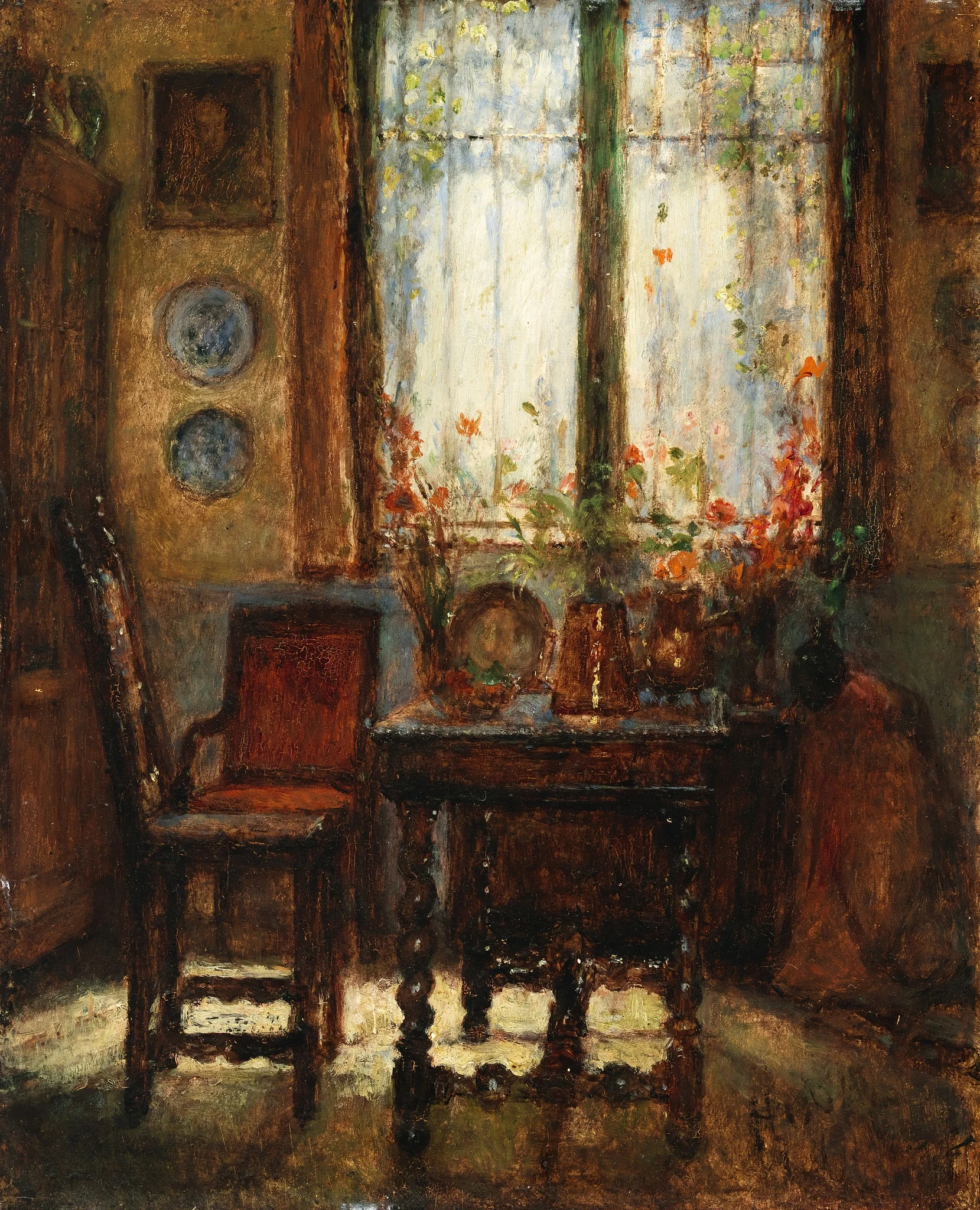 An Interior, detail