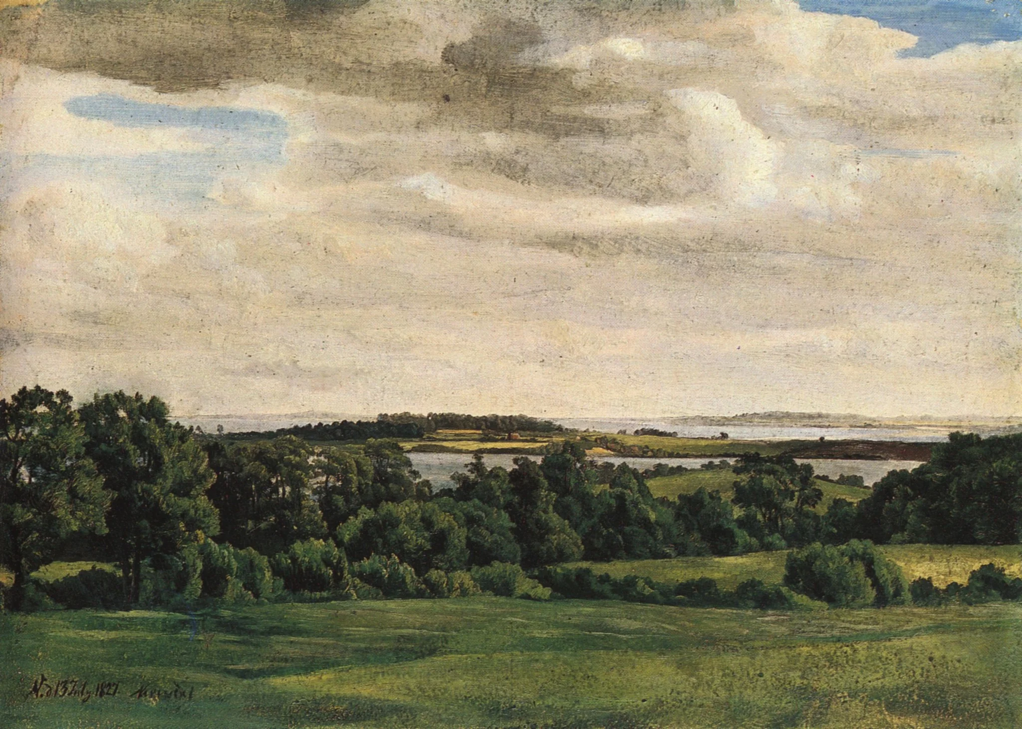 Holsteinische Landschaft, detail