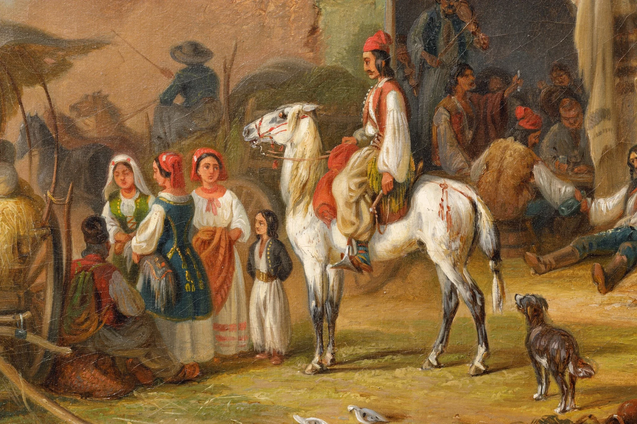 Bâlciul, detail