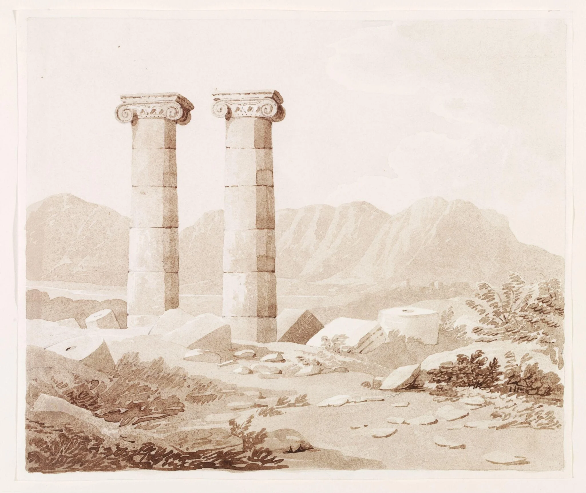 Sardis, detail