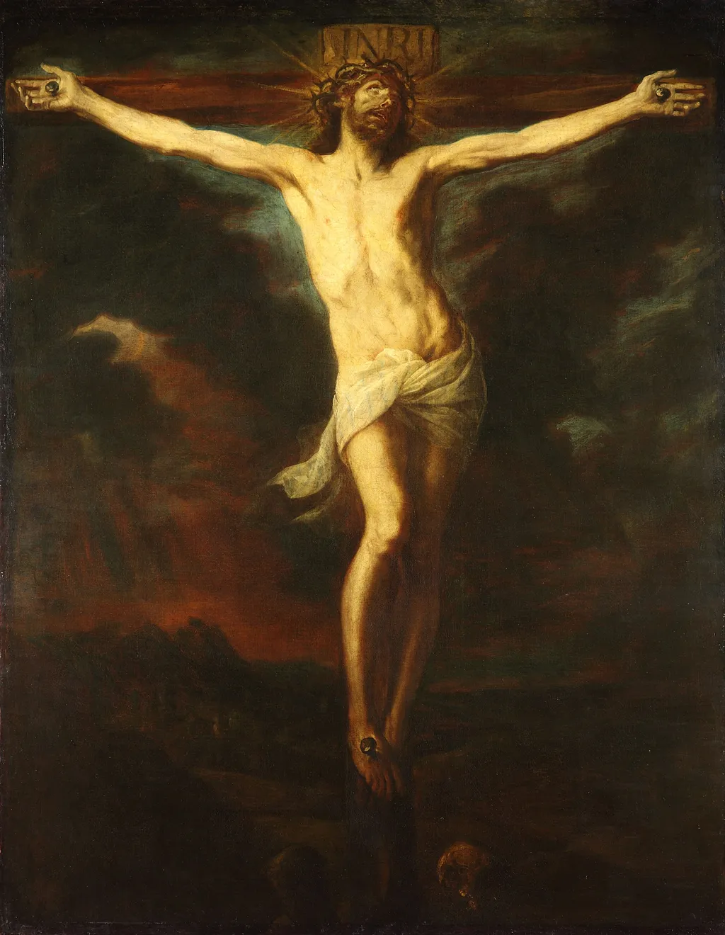 Christ on the Cross, by Mateo Cerezo, paint, 1660