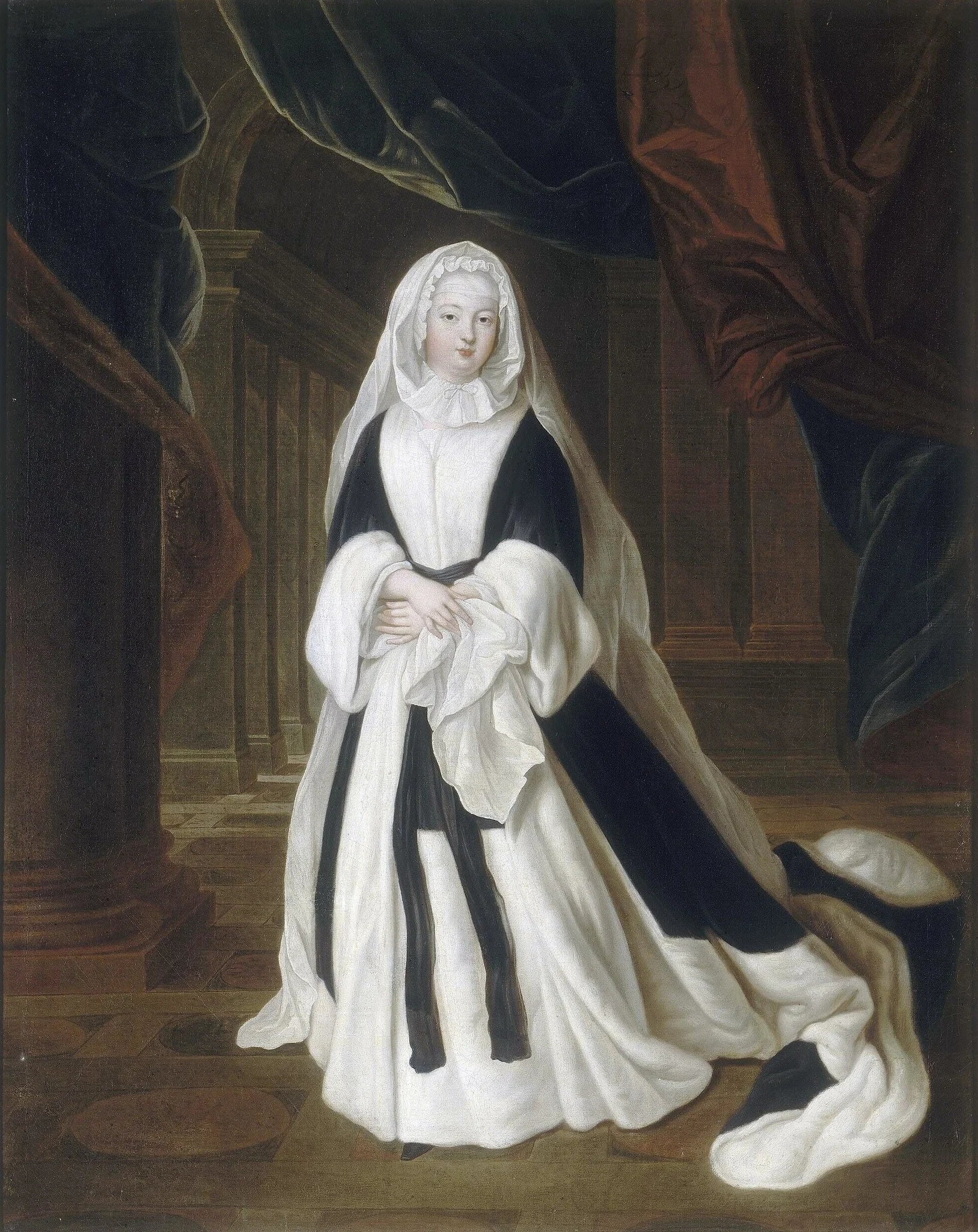 Louise Françoise de Bourbon, Duchess of Bourbon, detail