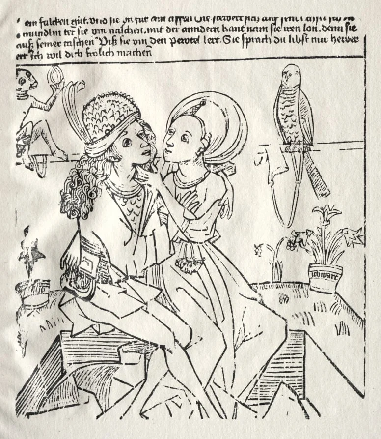 The Lovers, detail