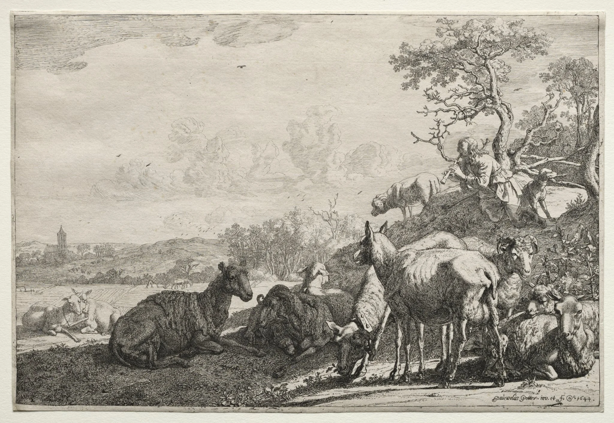 The Shepherd, detail