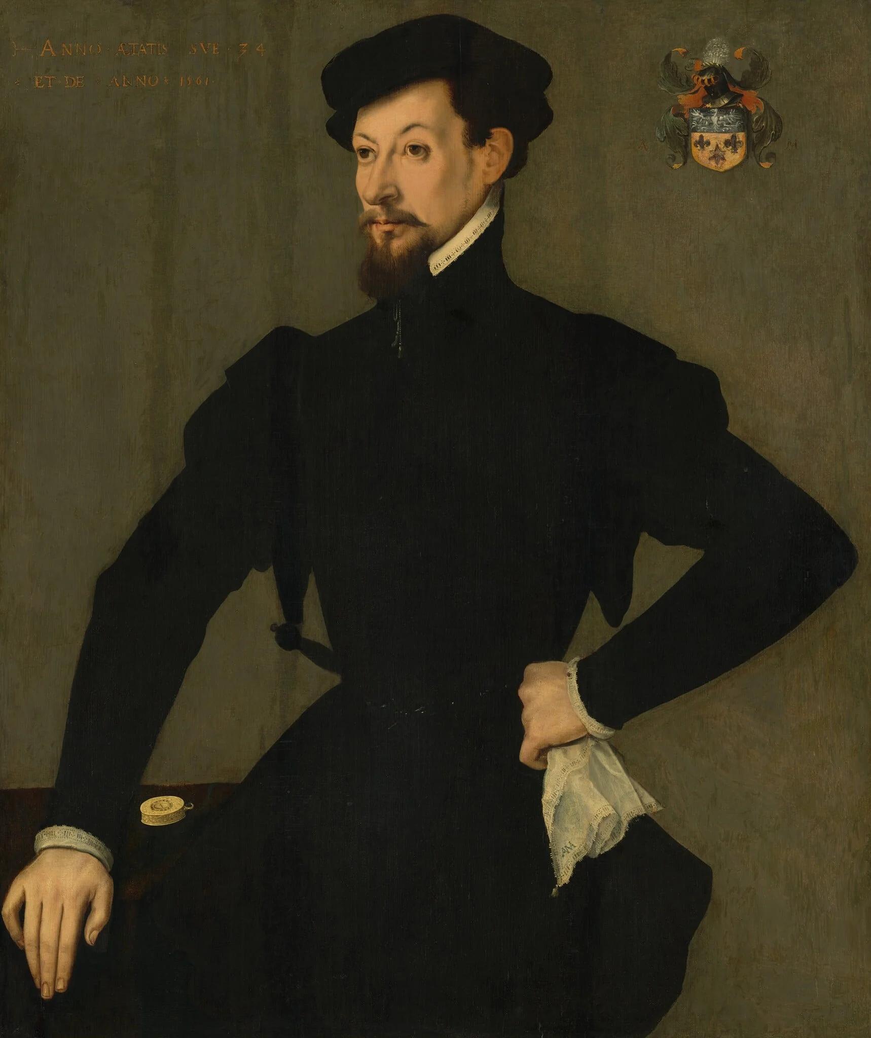 Portrait of a Member of the Quaratesi Family, detail
