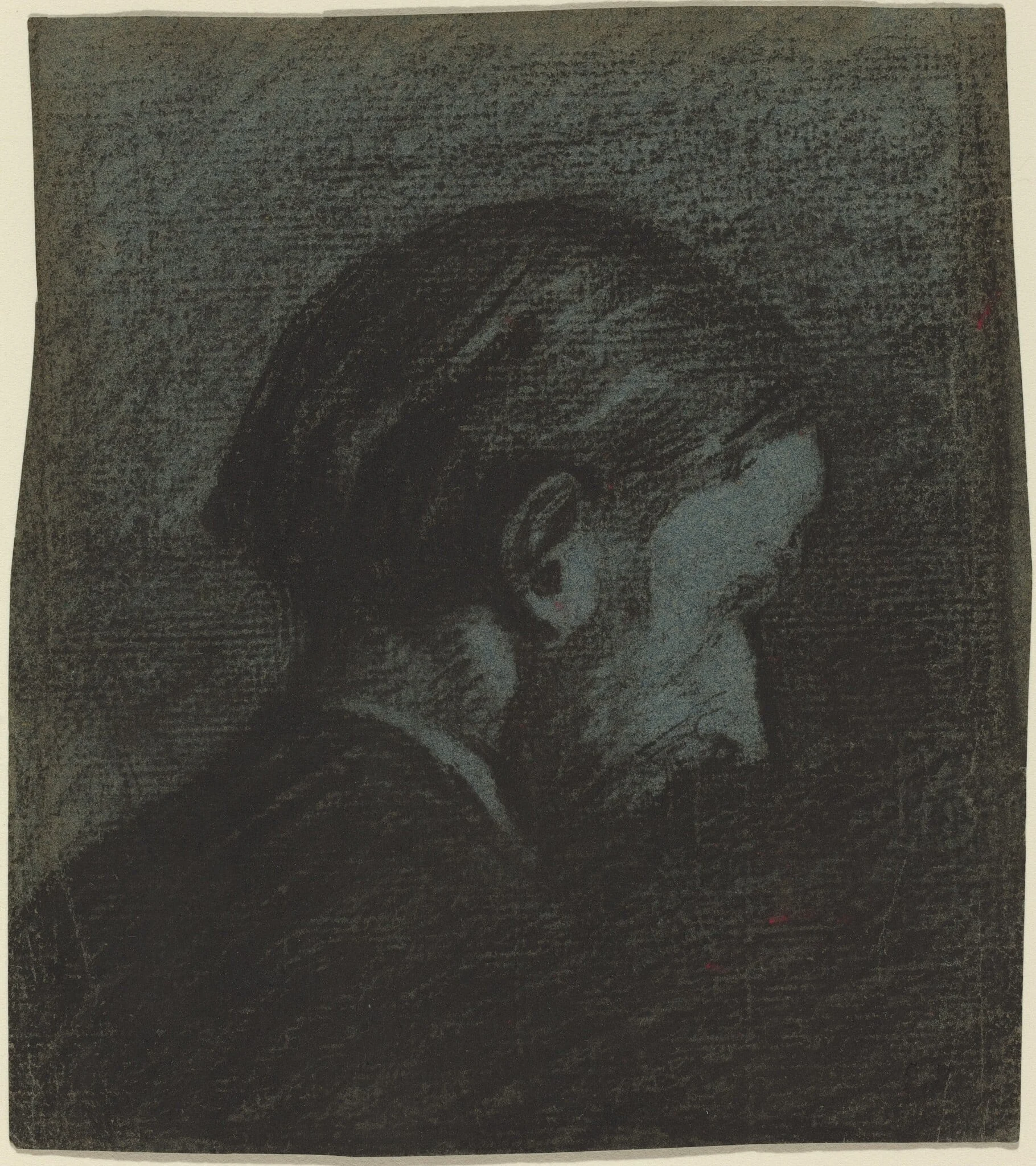 Head of a Bearded Man, detail
