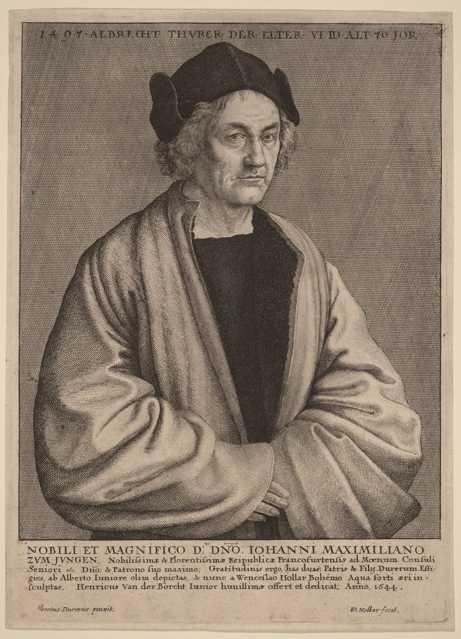 Albrecht Durer's Father, detail