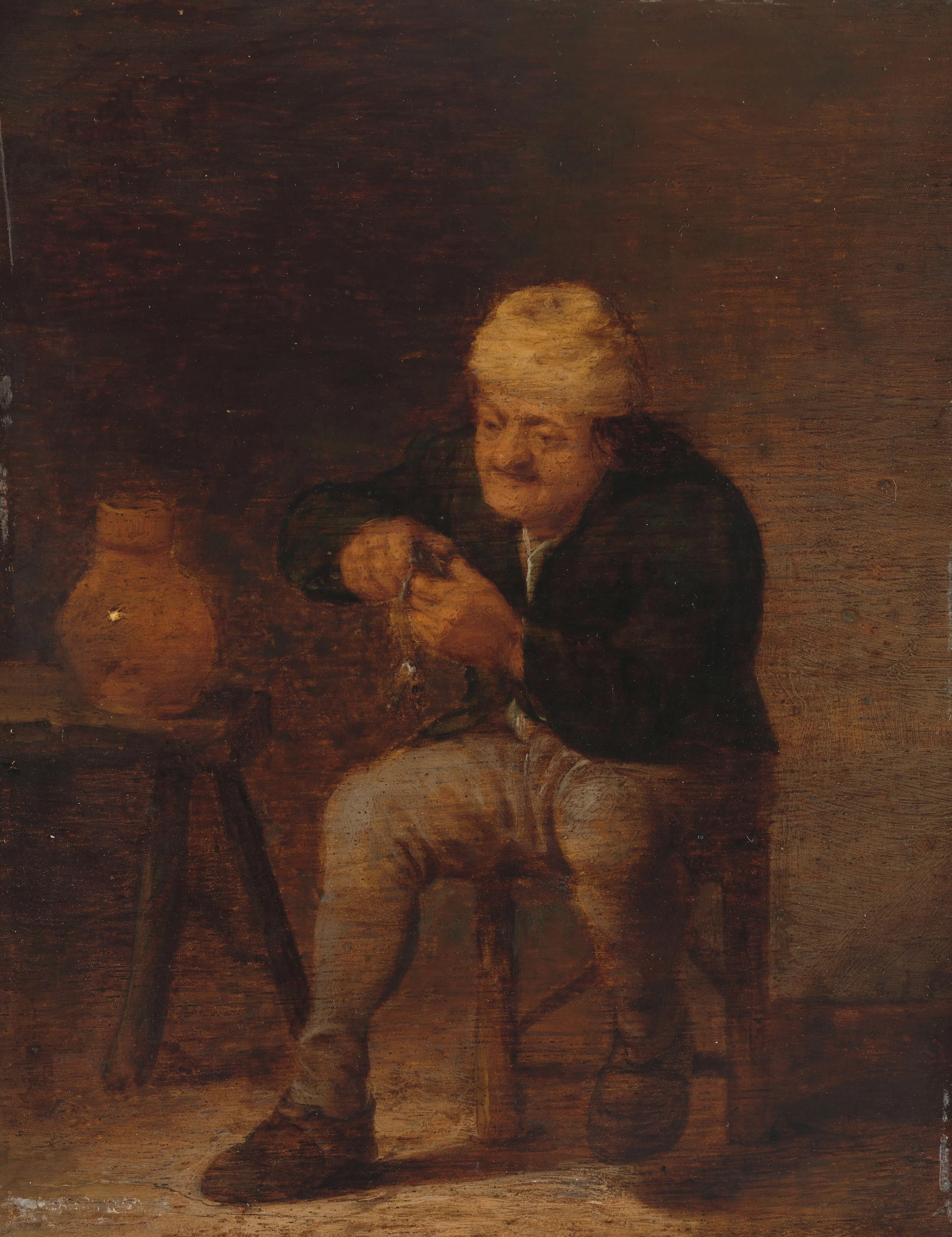 The herring eater, detail