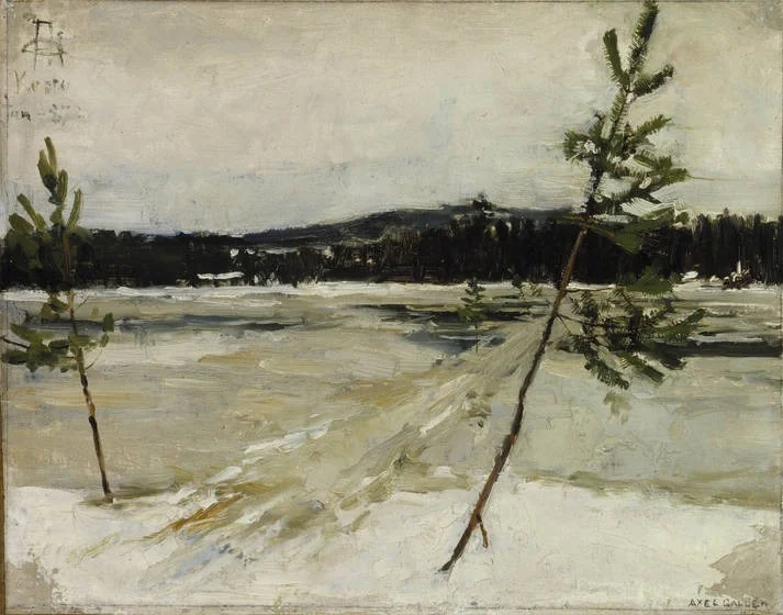 Path on the Ice, detail