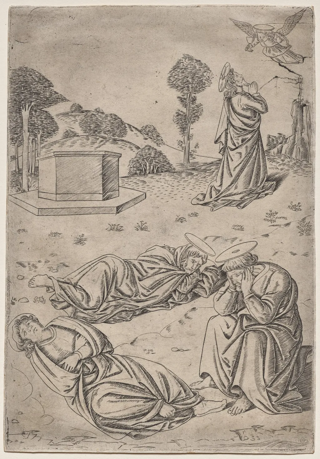 Agony in the Garden, by Francesco Rosselli, 1495