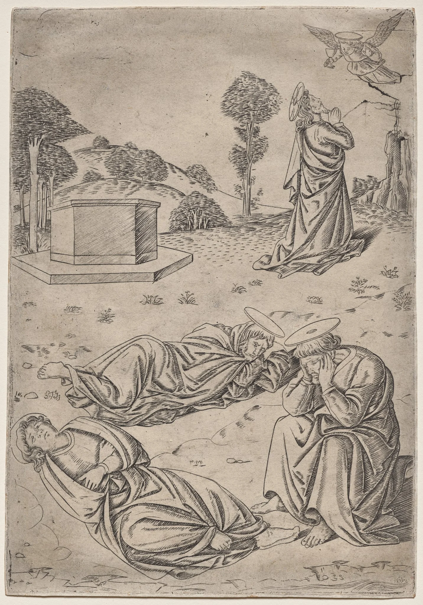 Agony in the Garden, detail