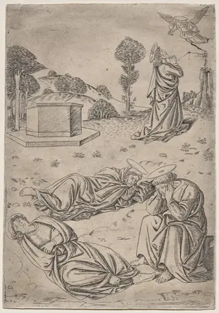 Agony in the Garden, by Francesco Rosselli, 1495