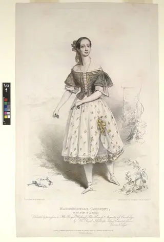 MADEMOISELLE TAGLIONI,, by Emma Soyer, 1840