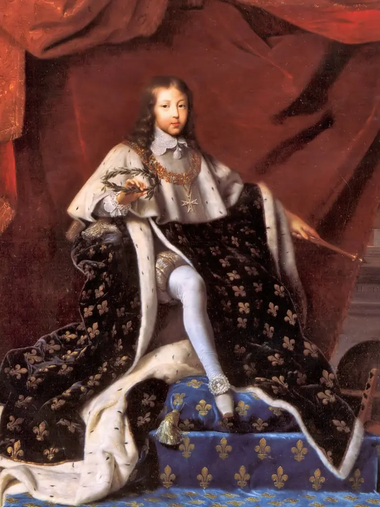 Louis XIV of France in Coronation Robes, by Henri Testelin, oil, 1648