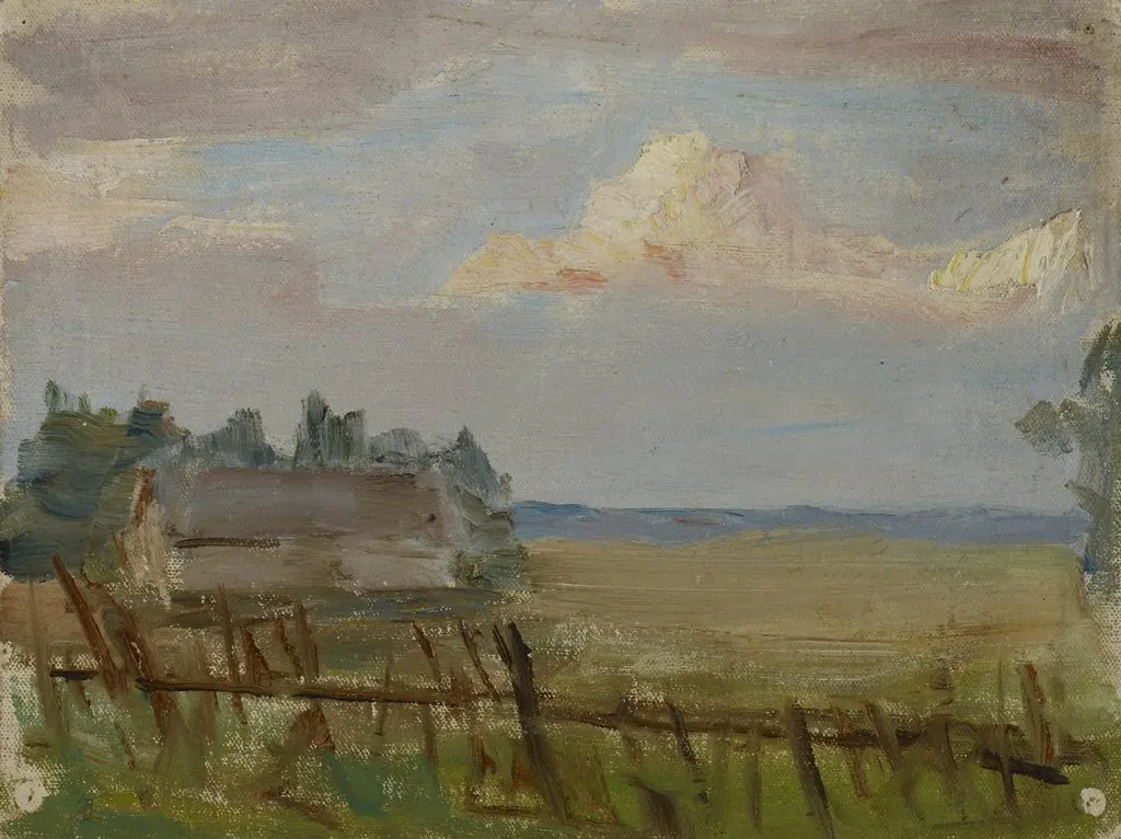 Northern Studies (The White Night – Clouds), by Jan Ciągliński, unspecified, 1910