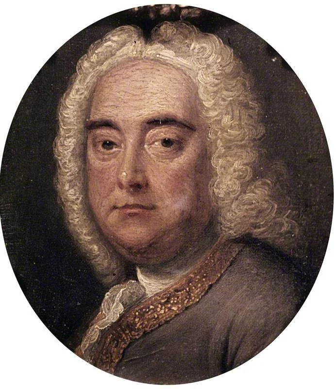 George Frederick Handel, detail