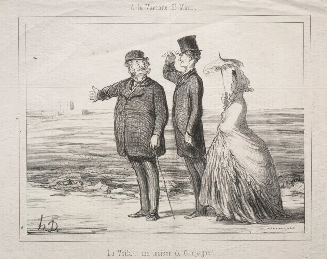 At Varenne, Saint-Maur, detail