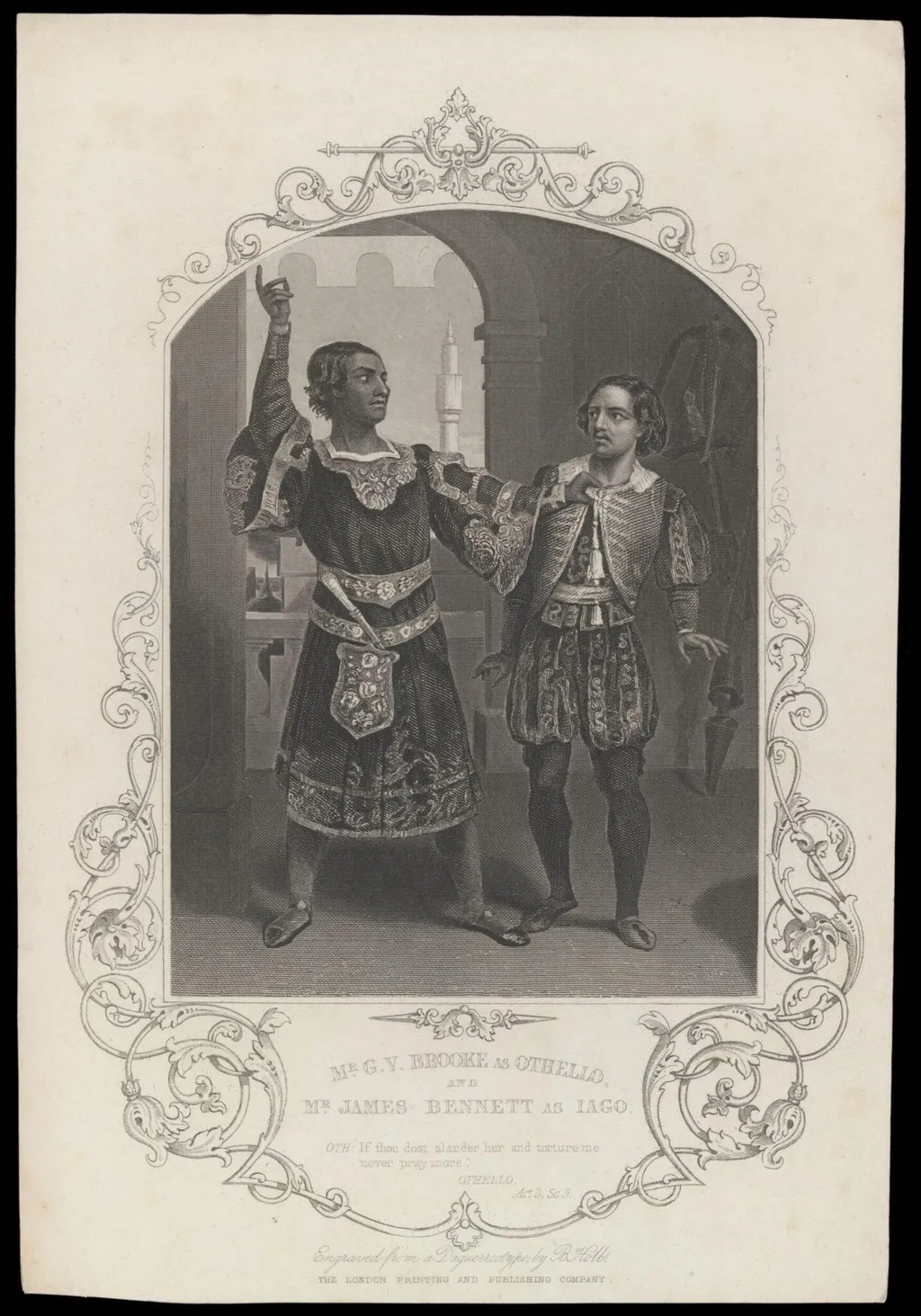 H Beard Print Collection, by Benjamin Holl, 1850