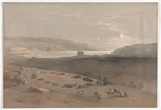 Jericho, by David Roberts, 1839