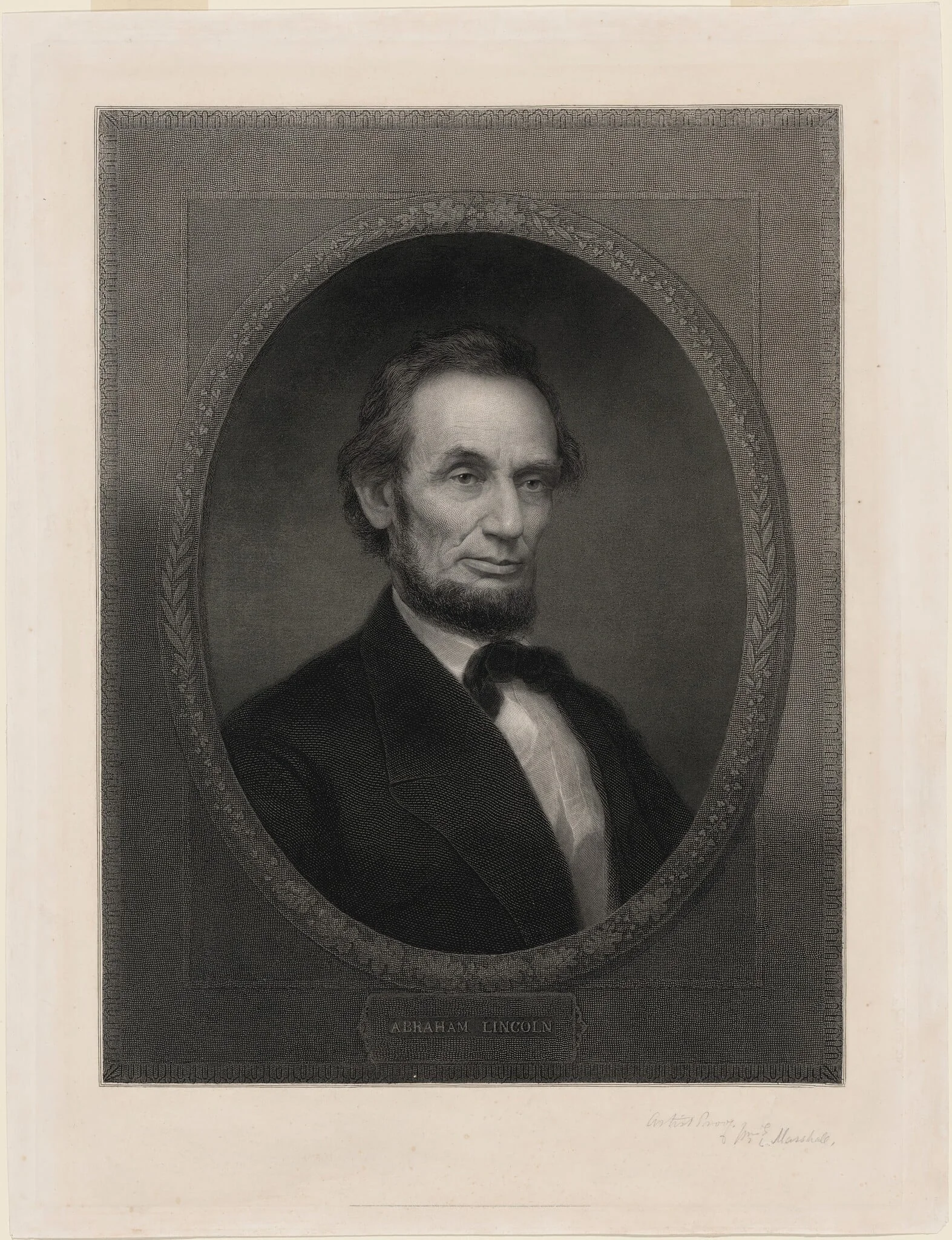 Abraham Lincoln, detail