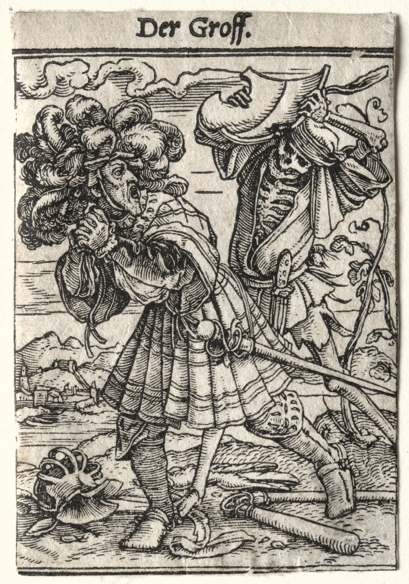 Dance of Death: The Count, detail