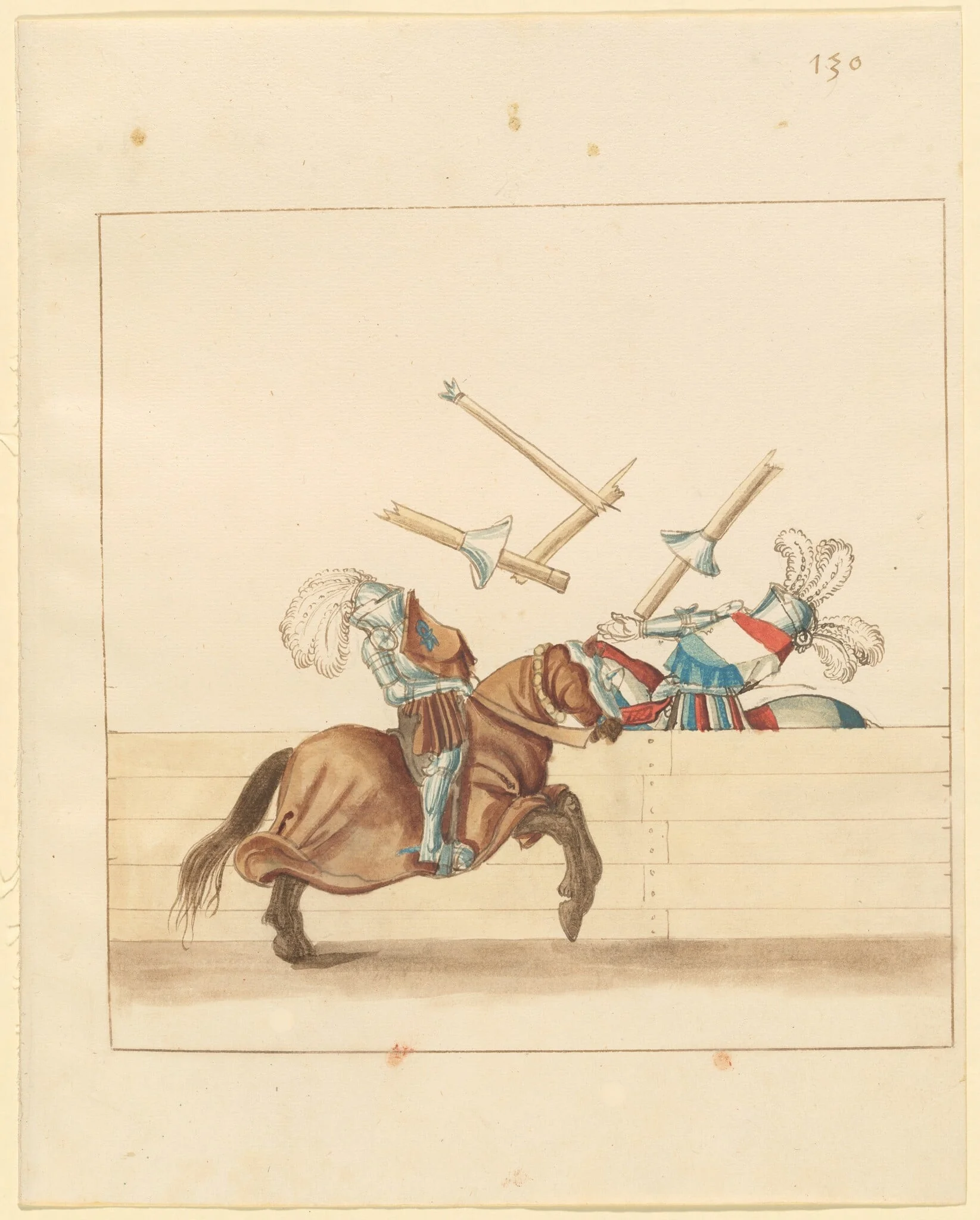 Italian Joust of Peace, detail