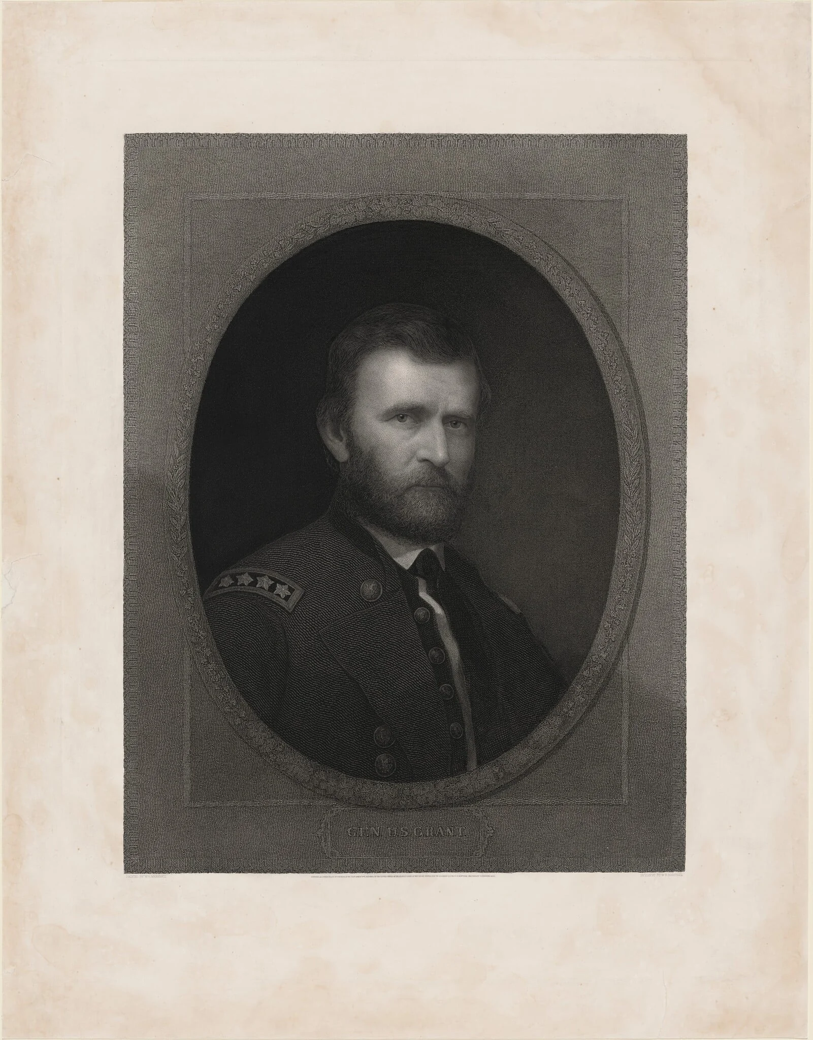 Gen. U.S. Grant, detail