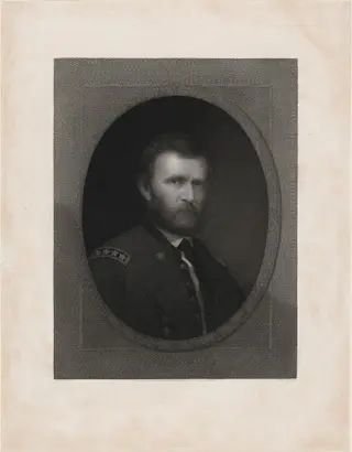 Gen. U.S. Grant, by William Edgar Marshall, ink, 1868
