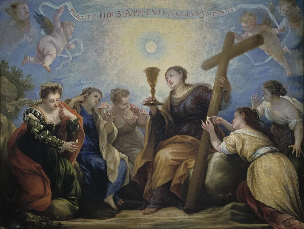 The Triumph of Faith over the Senses, by Juan Antonio de Frías y Escalante, oil, 1667