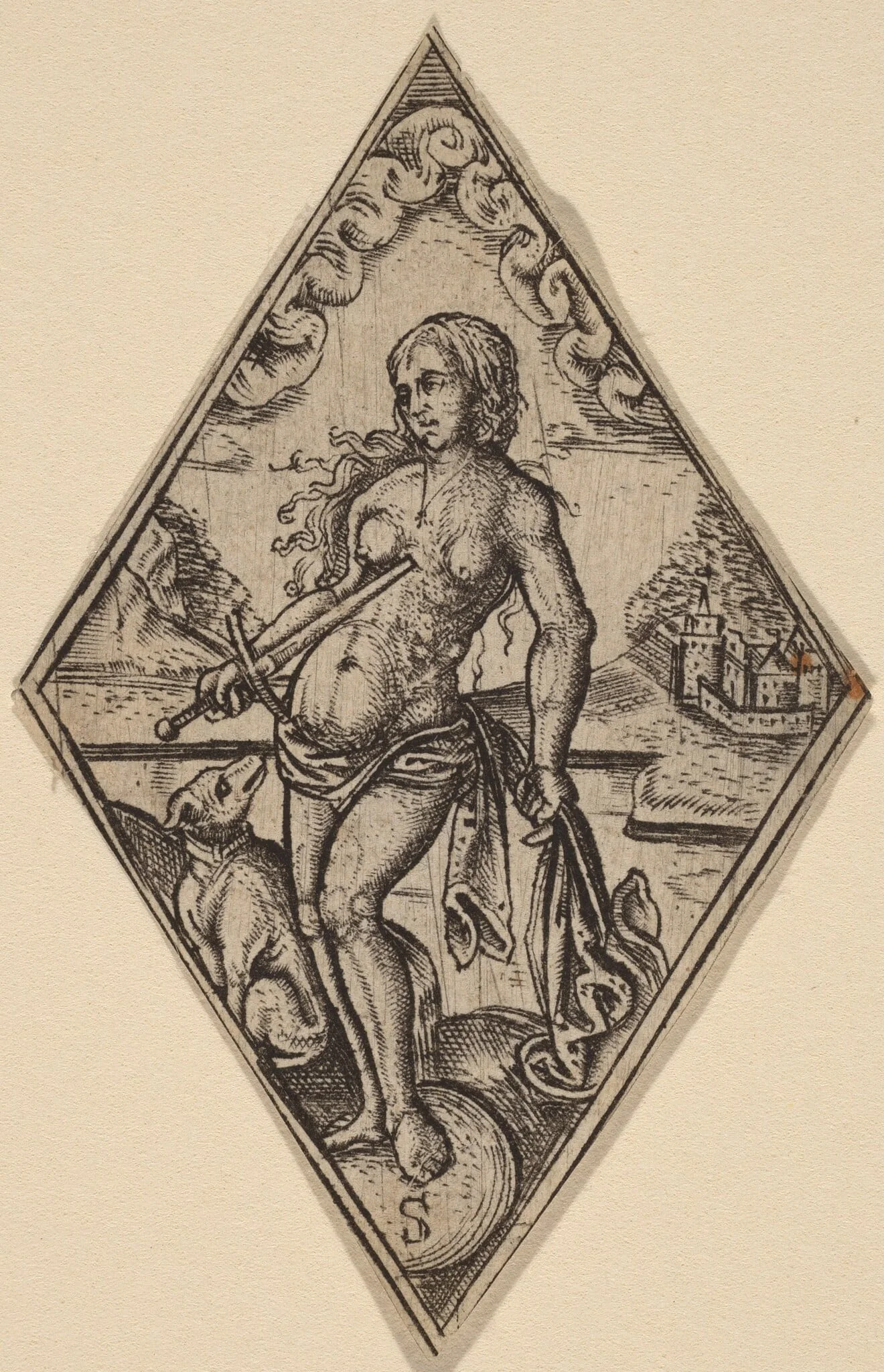 Lucretia, detail