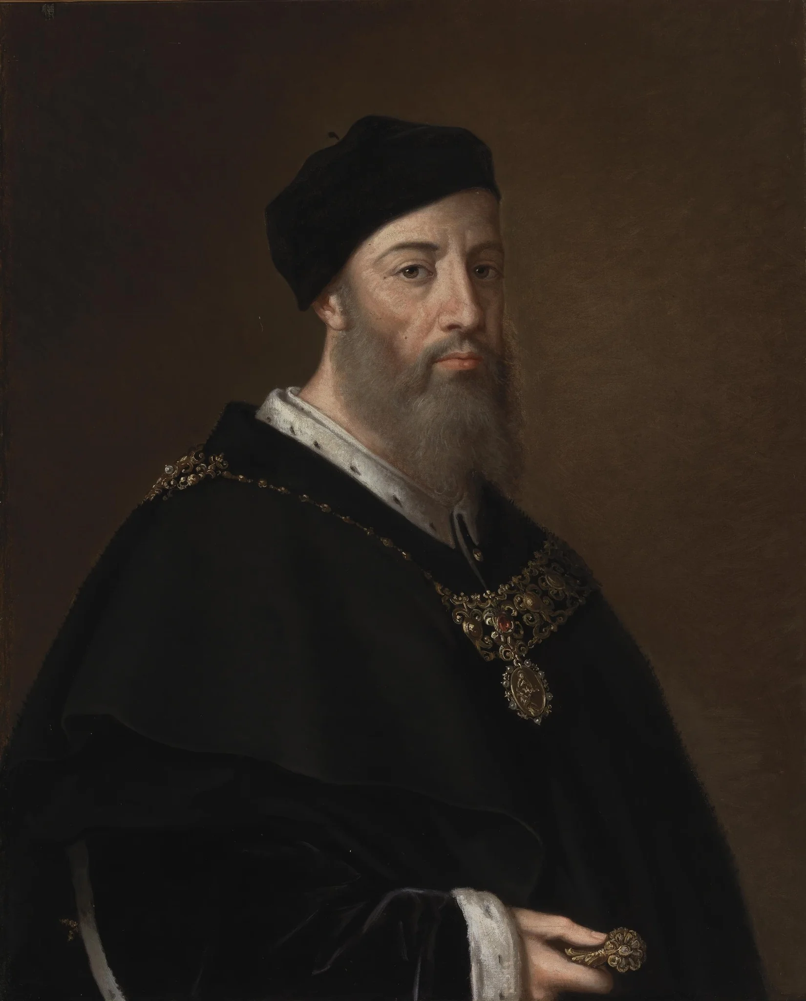 Alonso Felipe de Gurrea Aragón (copia), detail
