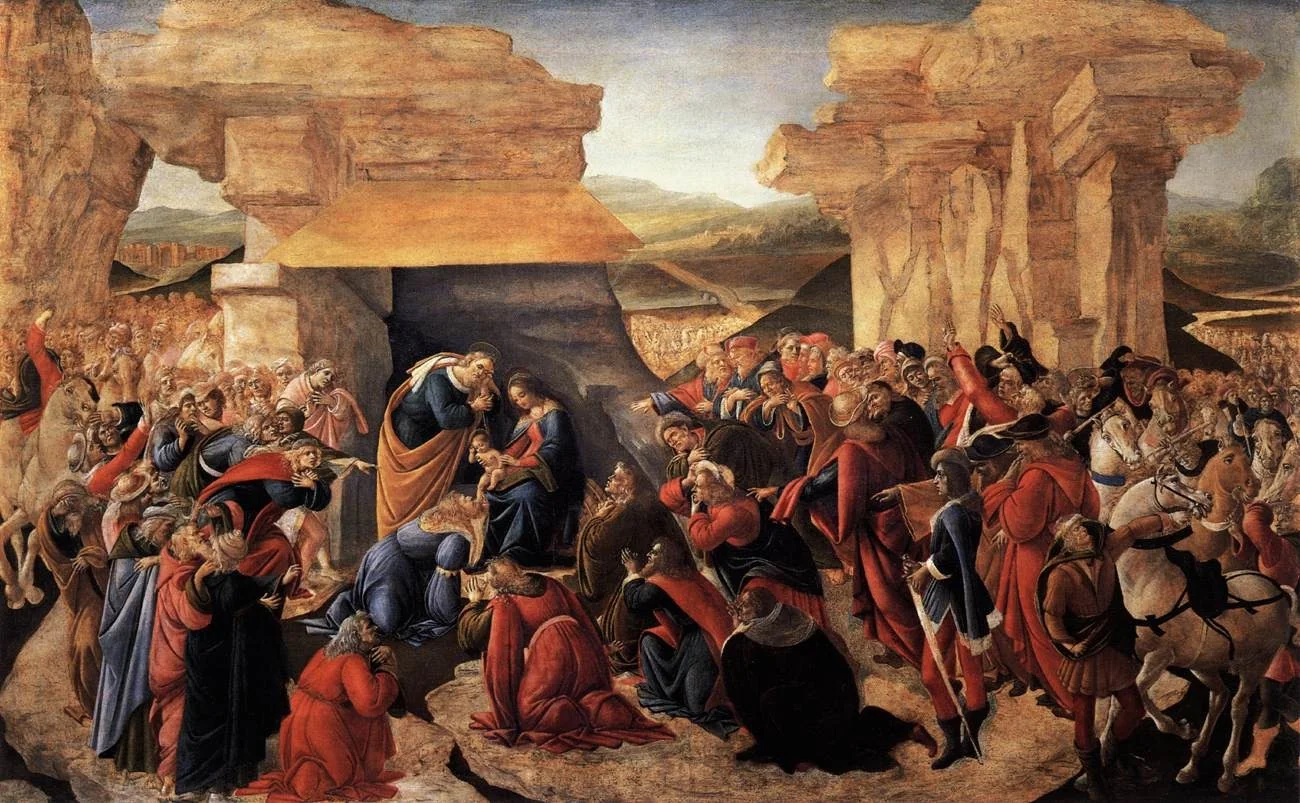Adoration of the Magi, detail