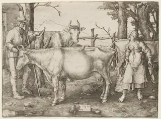 The Milkmaid, by Lucas van Leyden, 1510