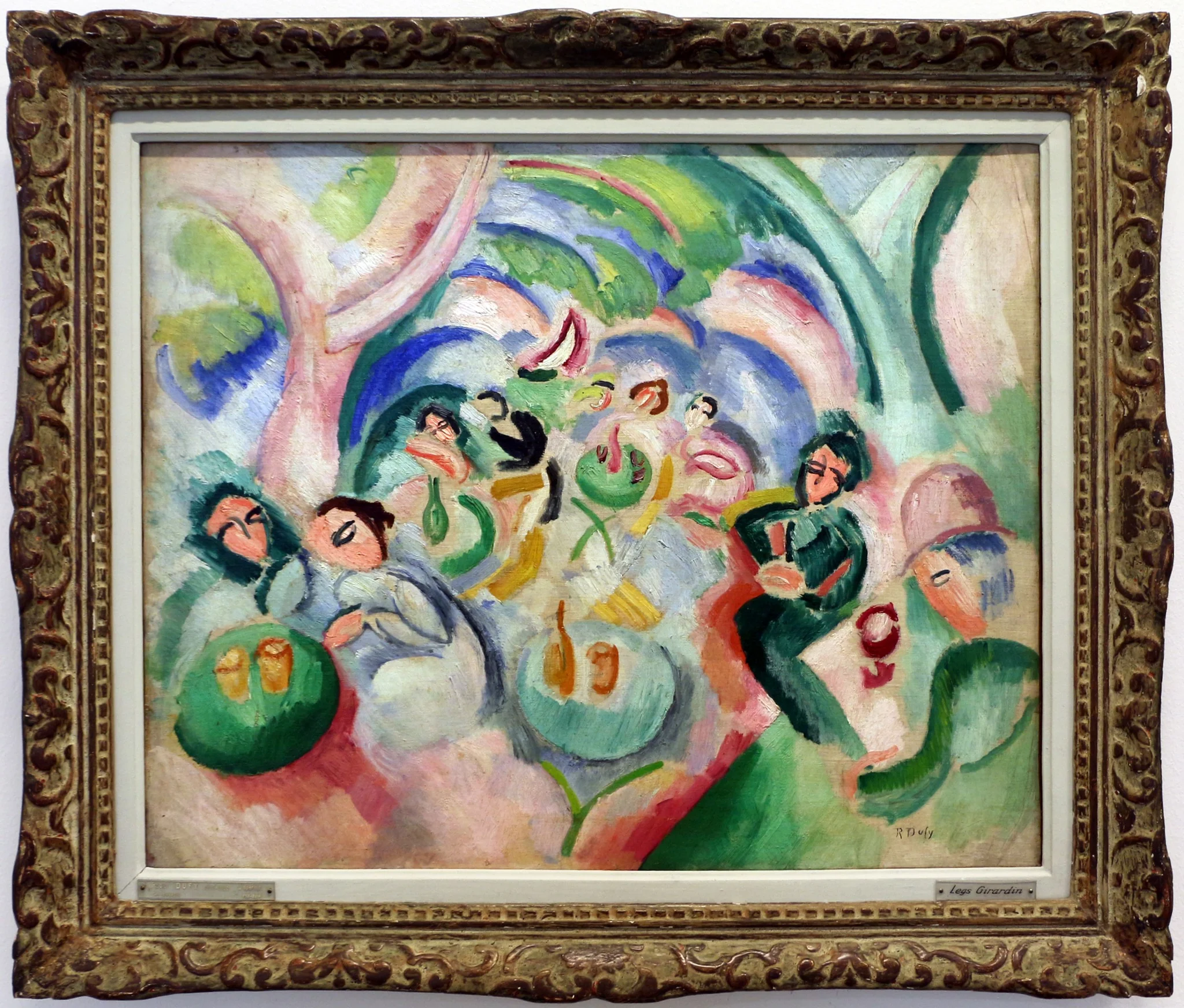 L'apéritif, detail