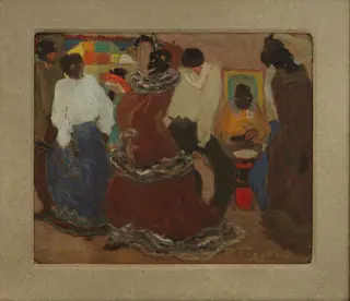 Candombe, by Pedro Figari, unspecified, 1500
