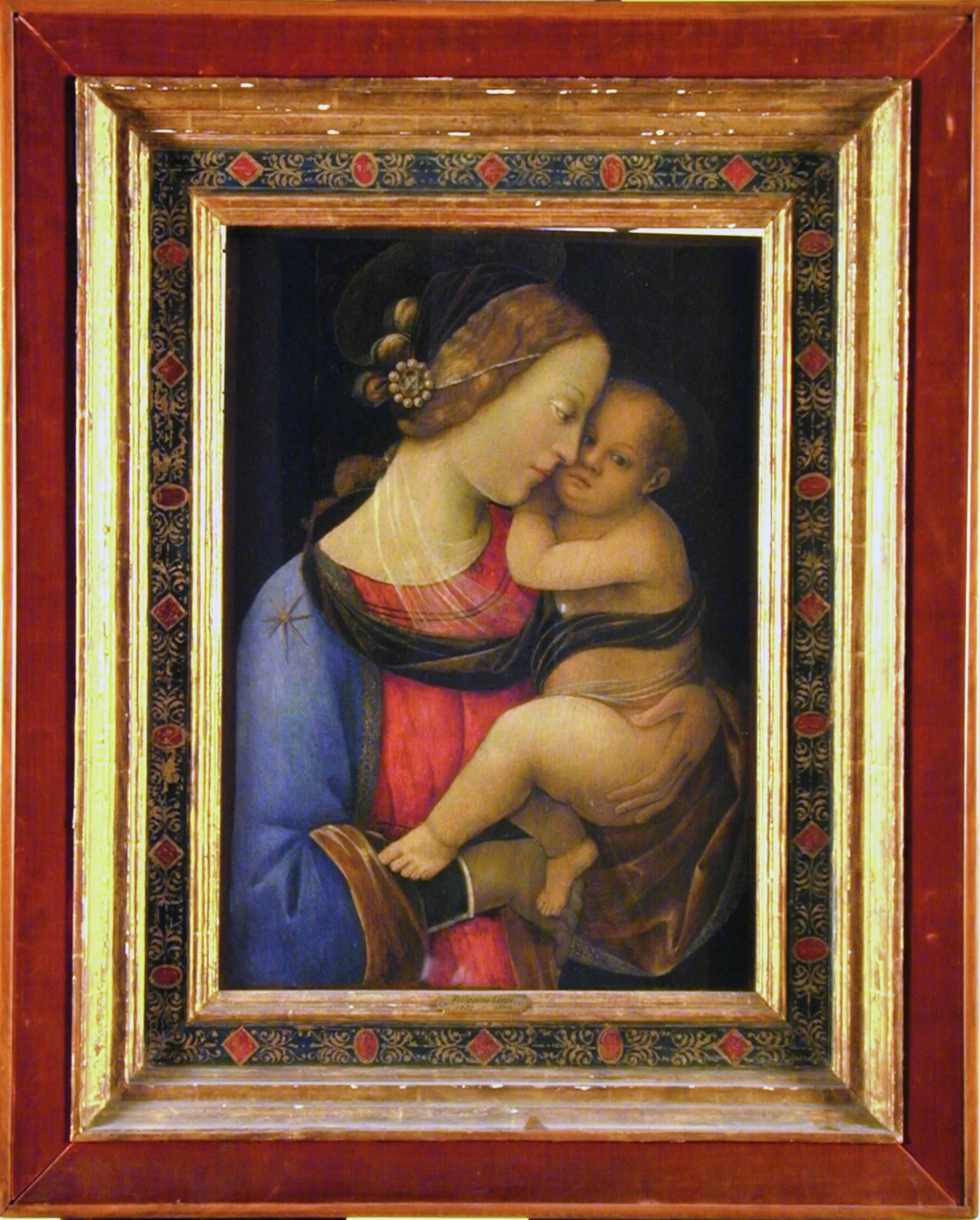 Madonna and Child, detail
