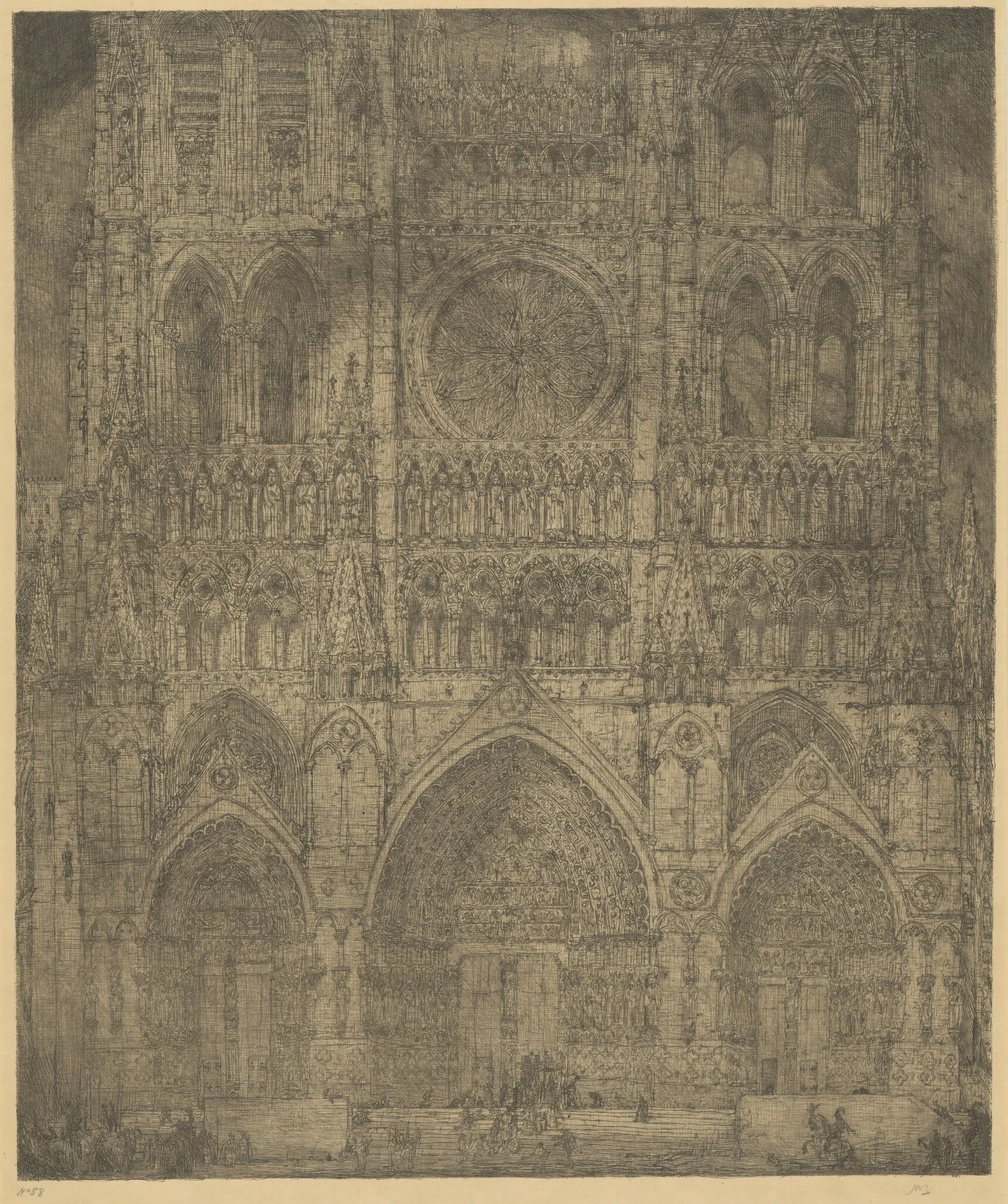 Amiens Cathedral, detail