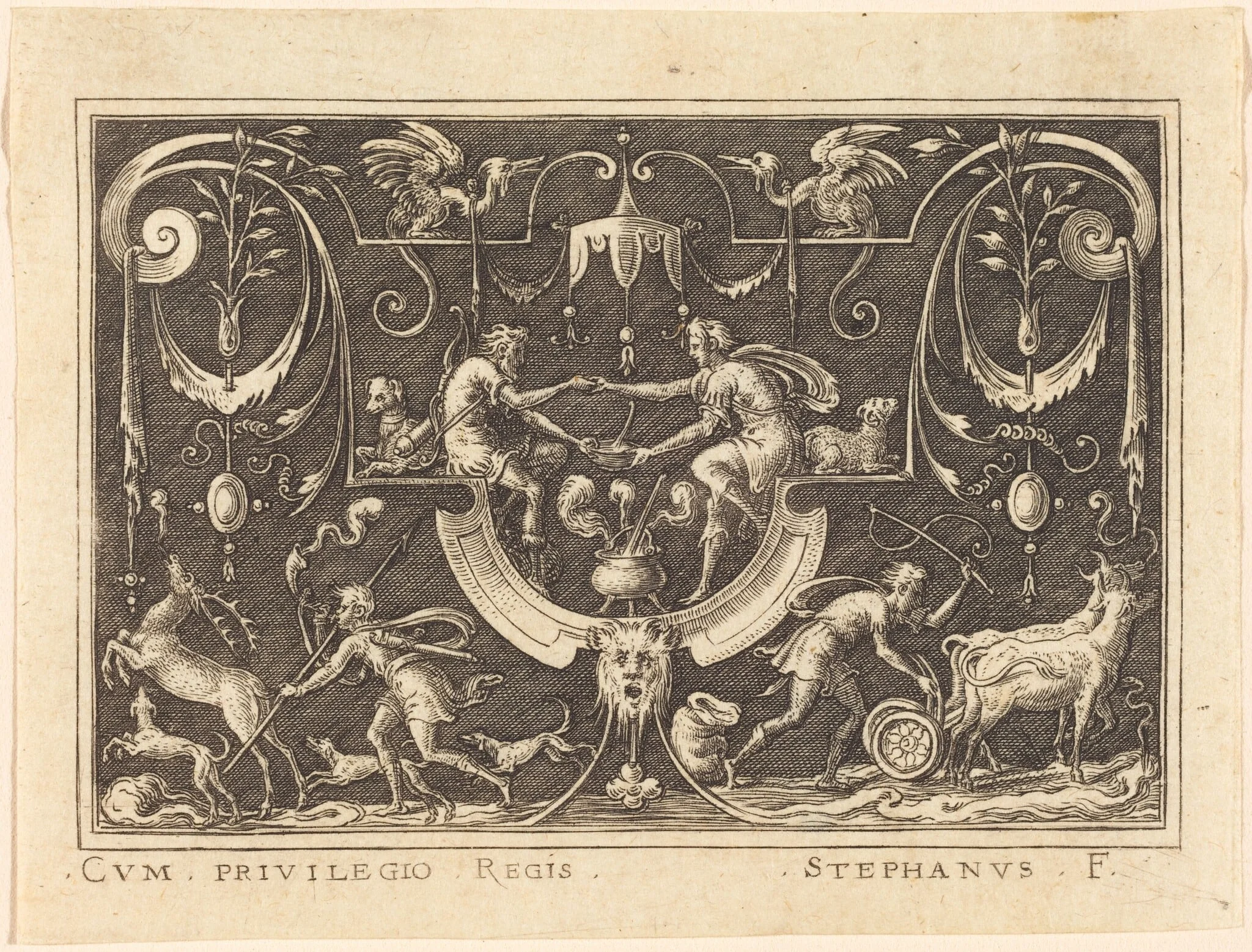 Essau Selling his Birthright, detail