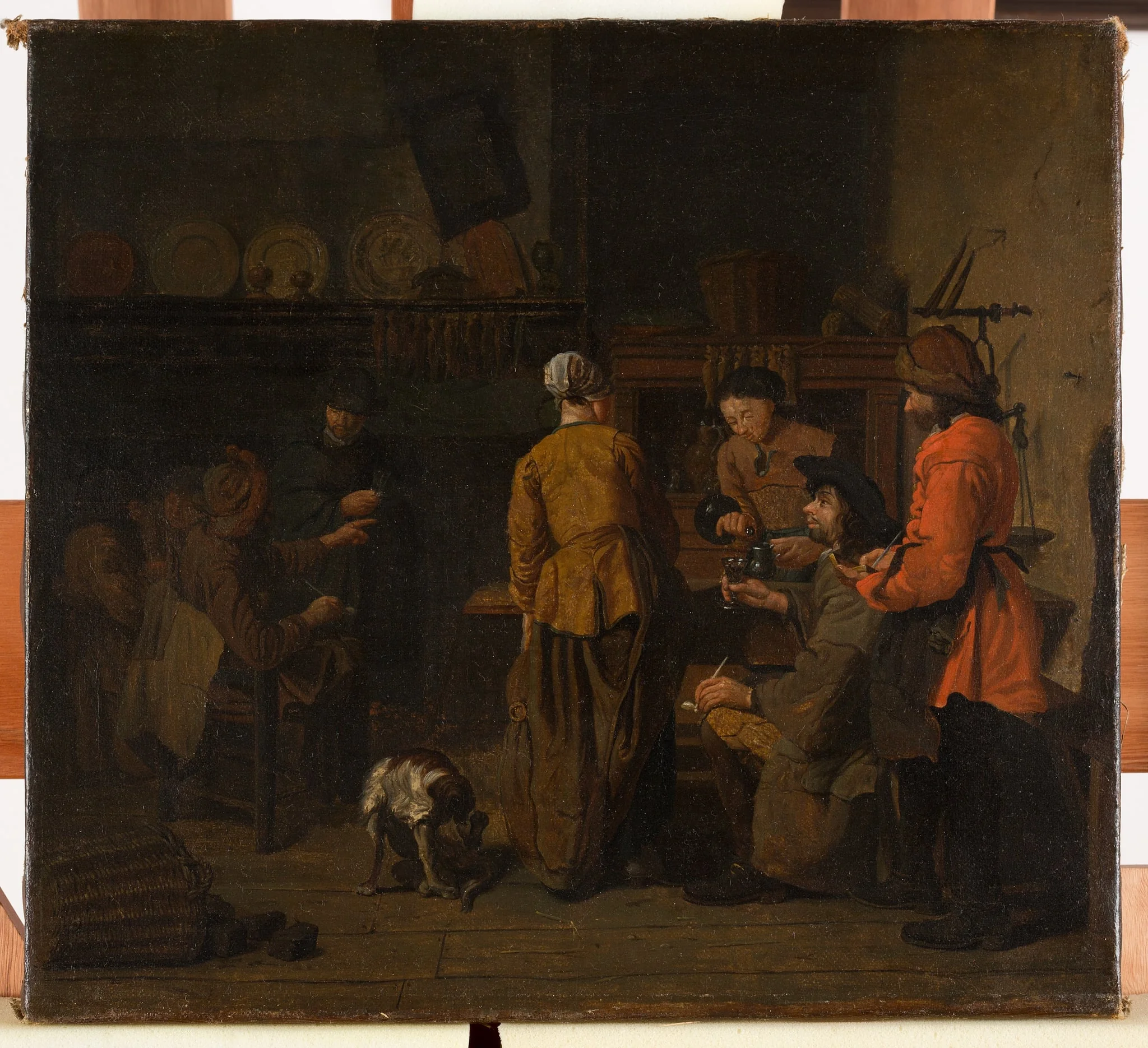 In der Schenke, detail